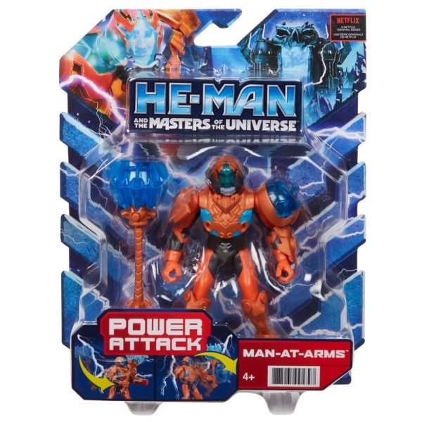 Encontraproduto.com.br - Master Of The Universe ManAtArms Power Attack 14 Cm - Mattel