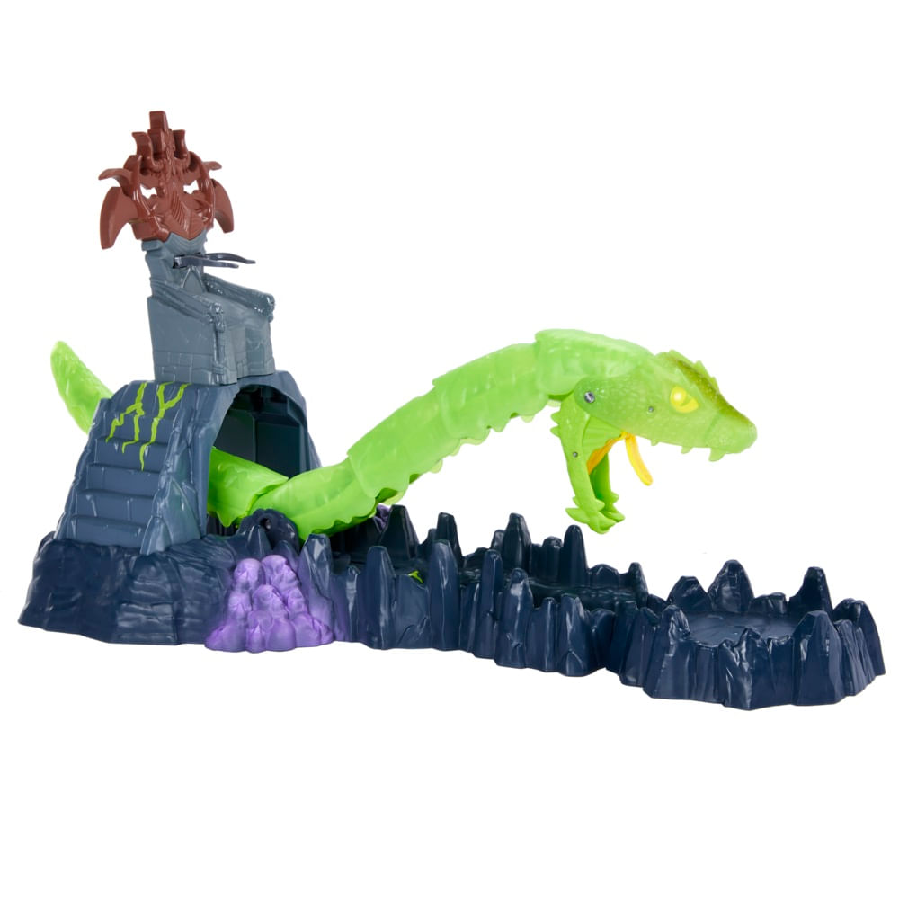 Encontraproduto.com.br - Playset - Masters of the Universe - He-Man - Ataque Caótico da Cobra - Mattel