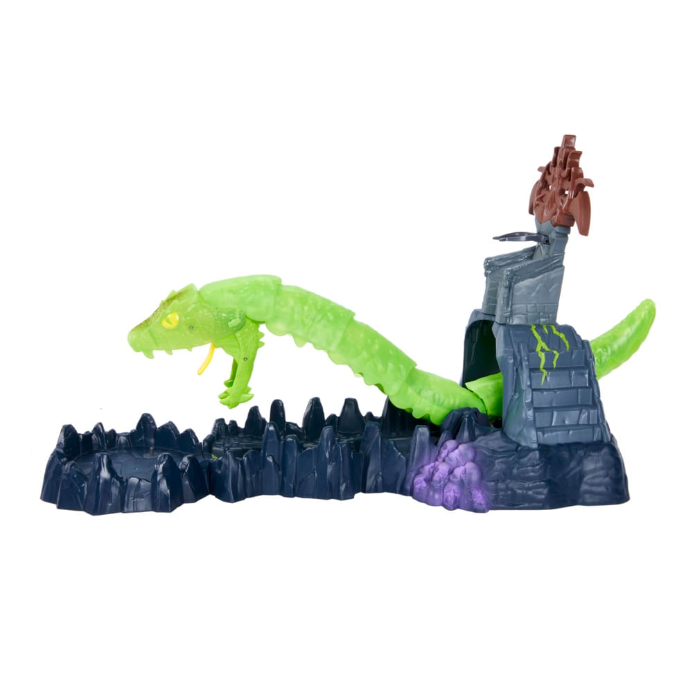 Encontraproduto.com.br - Playset - Masters of the Universe - He-Man - Ataque Caótico da Cobra - Mattel