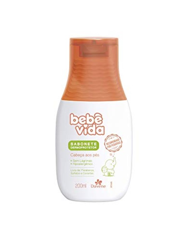 Davene Bebe Vida Cabeca Aos Pes Sabonete Líquido 200Ml@