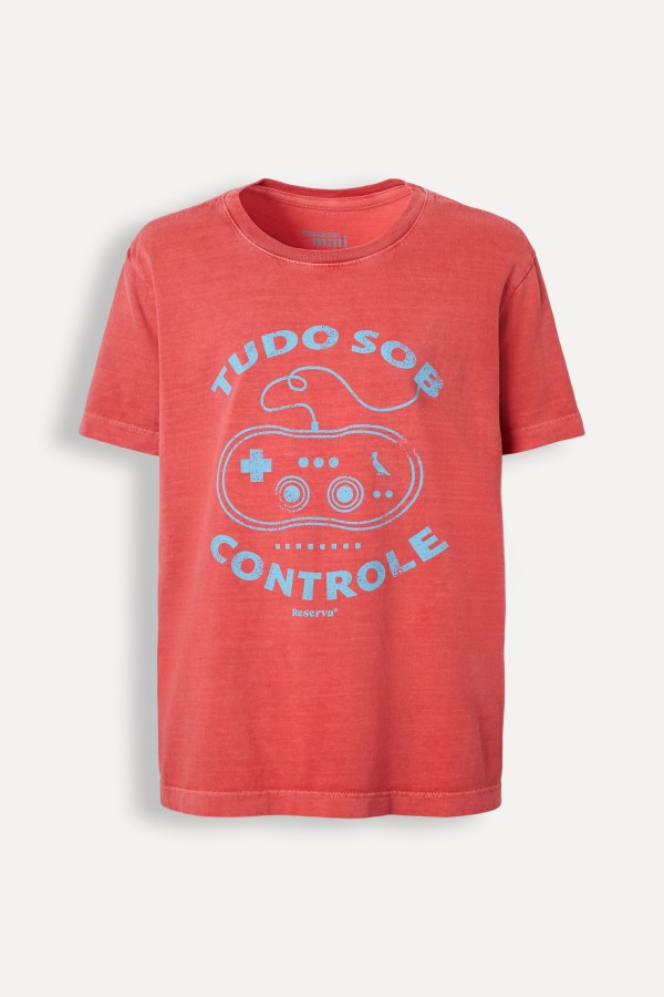 Camiseta Mc Mini Estampada Sob Controle