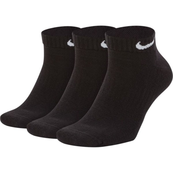 Encontraproduto.com.br - Meia Cano Curto Everyday Cushion 3P Preto (39-43) - Nike