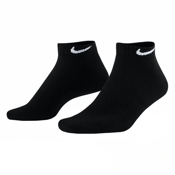 Encontraproduto.com.br - Meia Cano Curto Everyday Cushion 3P Preto (39-43) - Nike