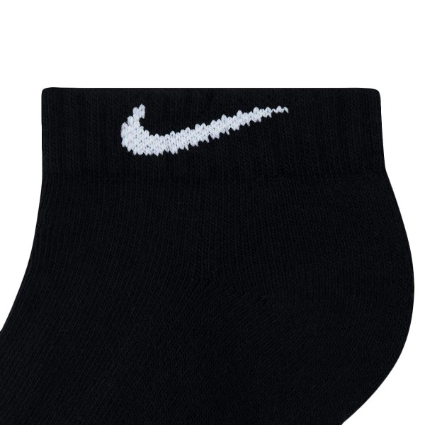 Encontraproduto.com.br - Meia Cano Curto Everyday Cushion 3P Preto (39-43) - Nike