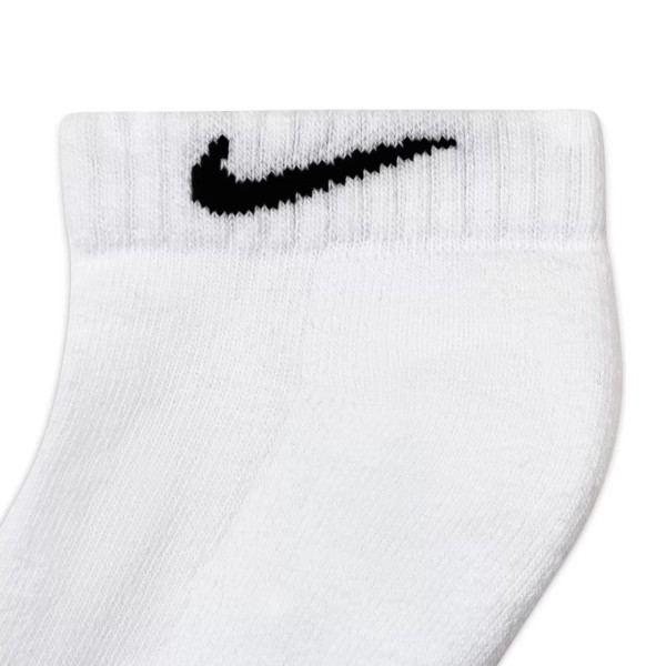 Encontraproduto.com.br - Meia Cano Curto Everyday Cushion 3P Branco (34-38) - Nike