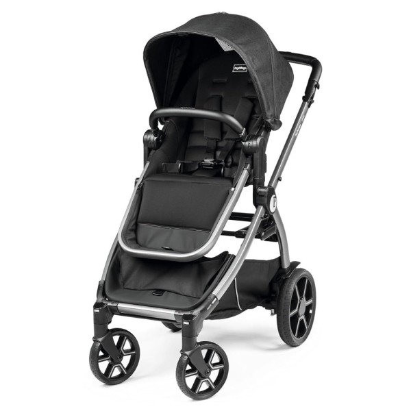 Encontraproduto.com.br - Carrinho de Bebê Travel System com Load Leg Pode ser Ajustado em 10 Posições, Peg Perego Ypsi, Preto