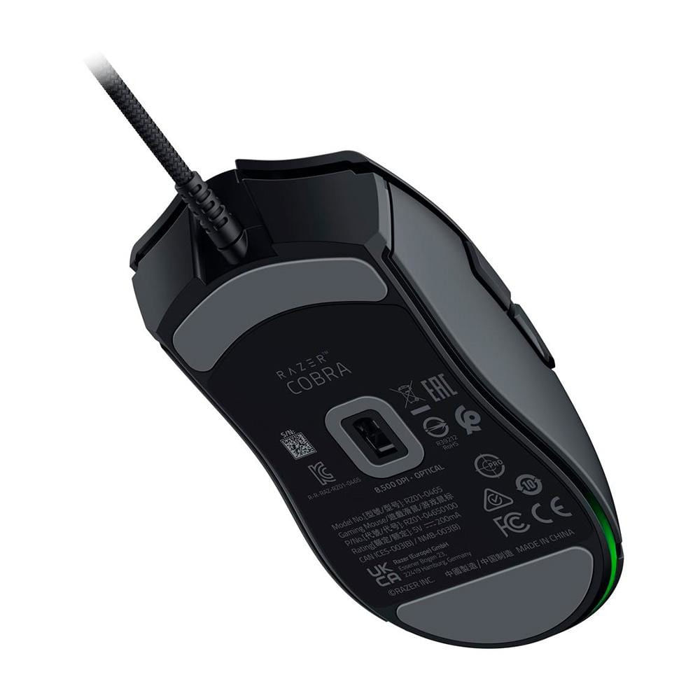 Encontraproduto.com.br - Mouse Razer Cobra RGB DPI 8500 - RZ0104650100R3U