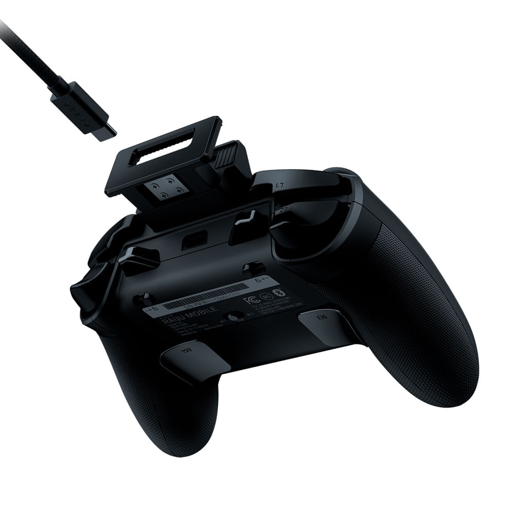 Encontraproduto.com.br - Controle Para Smartphone Razer Raiju Android e PC Com Suporte e Conexão Bluetooth - RZ0602800100R3X