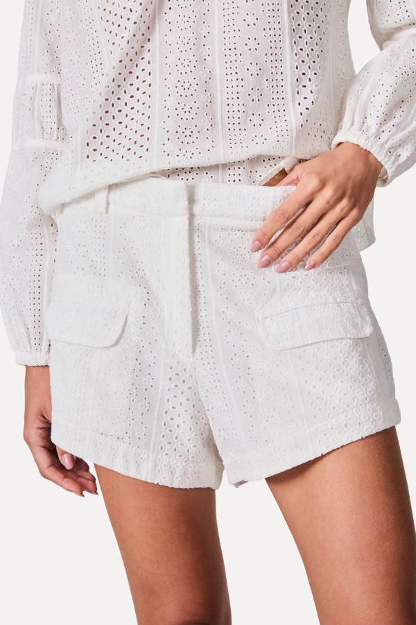 Short De Laise Branco