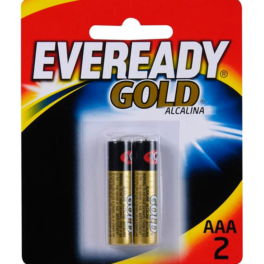 Encontraproduto.com.br - Pilha Eveready Gold Aa2 Pequena Alcalina com 2 Unidades