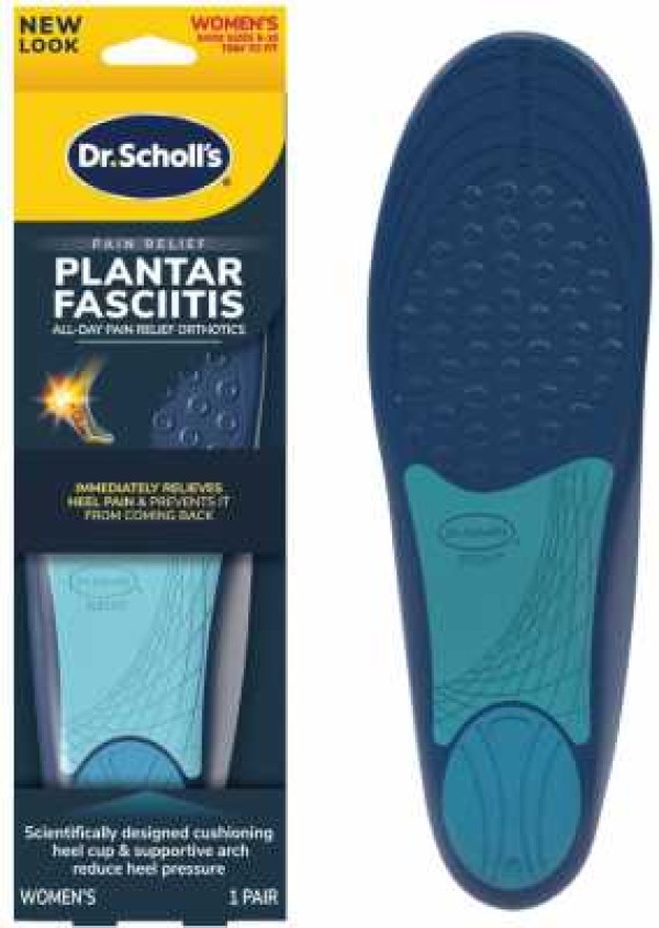 Palmilha Dr Sholls para Fascite Plantar Feminino Tamanho 34 a 39