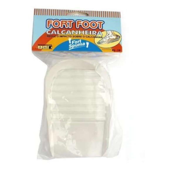 Calcanheira Fort Spuma Foot - Transparente