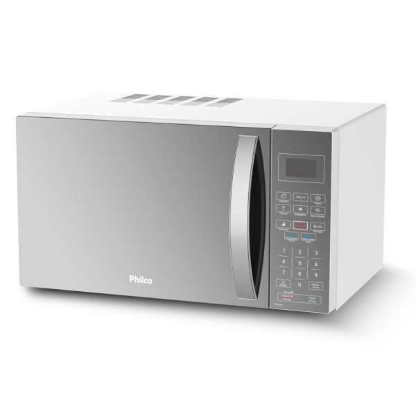 Encontraproduto.com.br - Micro-ondas Philco 32L PMO33EB Branco/Espelhado