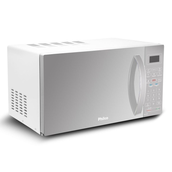 Encontraproduto.com.br - Micro-ondas Philco 32L PMO33EB Branco/Espelhado