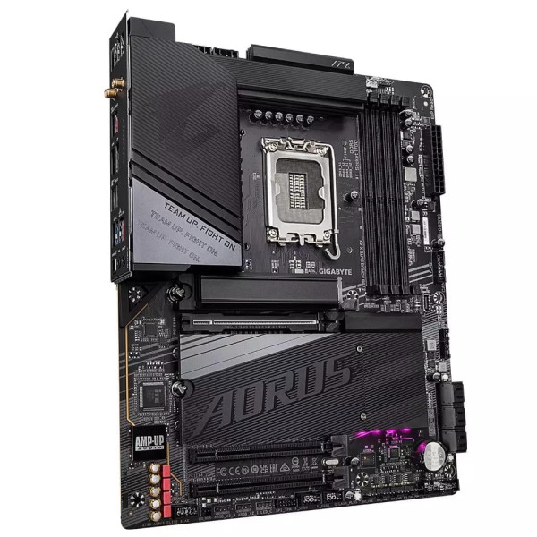 Encontraproduto.com.br - Placa Mae Gigabyte INTEL Z790 Aorus Elite X AX MATX LGA 1700 M.2 NVME WI-FI 4XDDR5 MAX. 192GB 1X DP