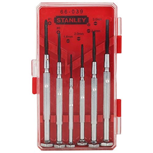 Encontraproduto.com.br - Chaves De Fenda Stanley Precisão 6 Peças