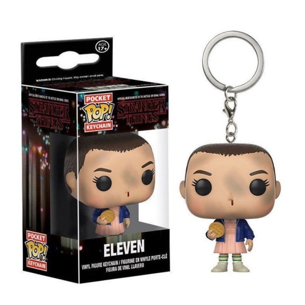 Encontraproduto.com.br - Chaveiro Pop Stranger Things Eleven Eggos Funko 14227