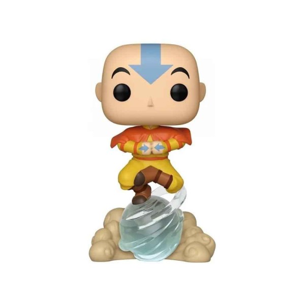 Encontraproduto.com.br - Funko Pop Aang On Airscooter 541 Avatar Chase Original Novo
