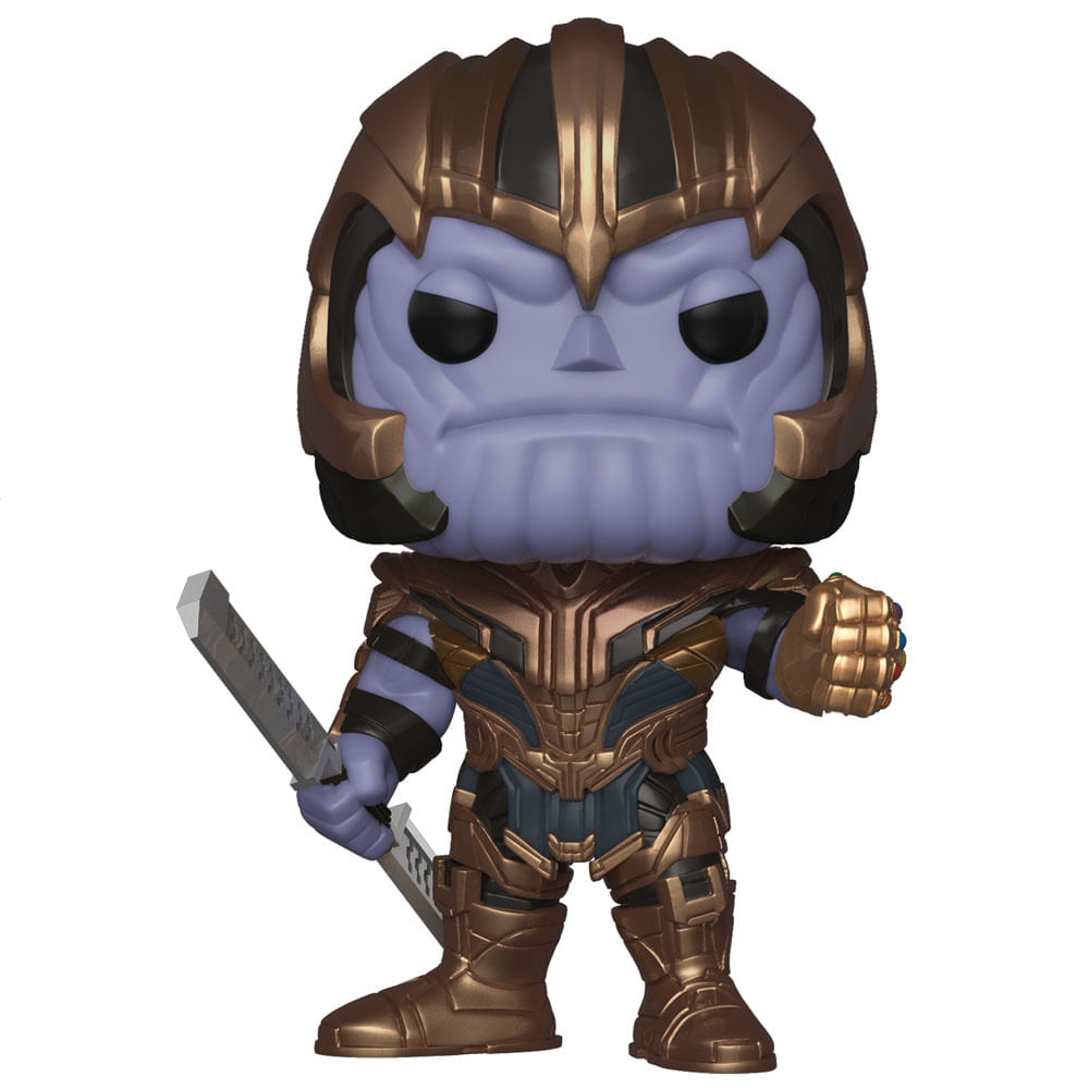 Encontraproduto.com.br - Figura Colecionável - Funko Pop - Disney - Marvel - Vingadores - Ultimato - Thanos - Funko