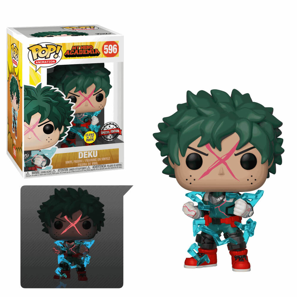 My Hero Academia - Deku Full Cowling 596 Funko Pop GITD