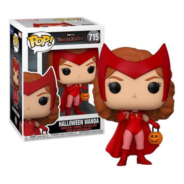 Encontraproduto.com.br - Boneco Funko Pop! Halloween Wanda 715 - Wandavision Marvel
