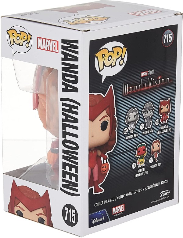 Encontraproduto.com.br - Boneco Funko Pop! Halloween Wanda 715 - Wandavision Marvel