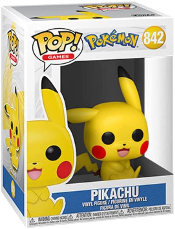 Encontraproduto.com.br - Pokémon - Pikachu (842) - Funko
