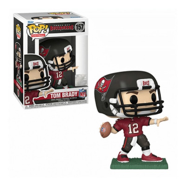Encontraproduto.com.br - Funko Pop! Nfl Buccaneers - Tom Brady (uniforme Da Casa) Mul
