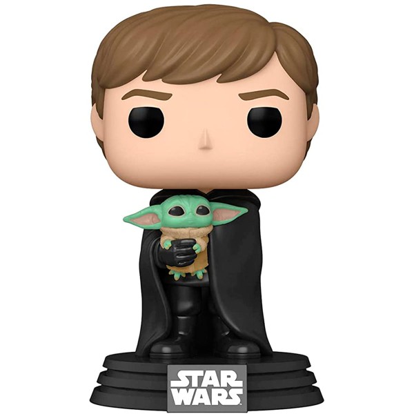 Encontraproduto.com.br - FUNKO POP! STAR WARS LUKE SKYWALKER WITH GROGU #482