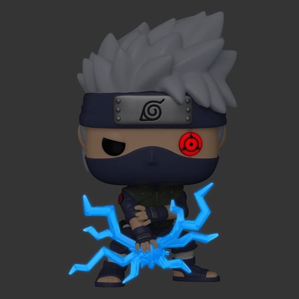 Encontraproduto.com.br - Boneco Funko Pop Naruto Shippuden Especial Kakashi Glow 1103