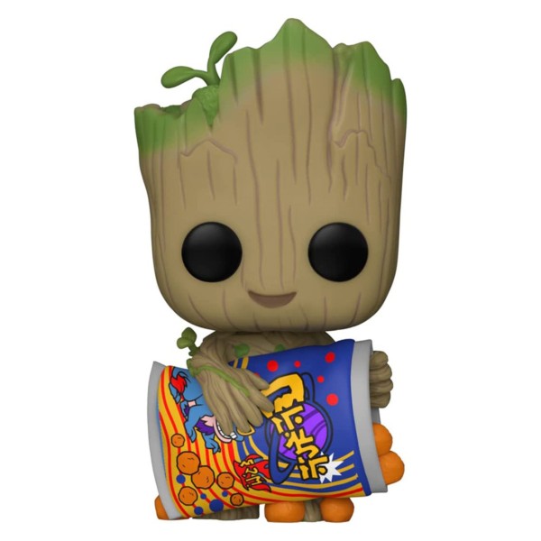 Encontraproduto.com.br - Pop I am Groot in With Cheese Puffs 1196 Funko 70654