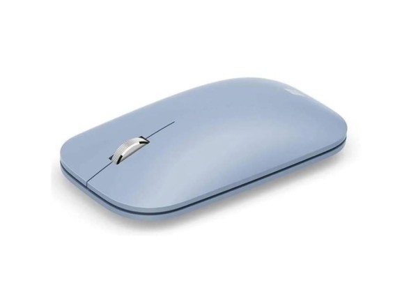 Encontraproduto.com.br - Mouse sem Fio Microsoft Modern Mobile, Bluetooth, 2.4GHZ, Azul Claro - KTF-00028