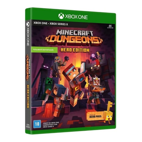 Encontraproduto.com.br - Minecraft Dungeons Hero Edition - Xbox One