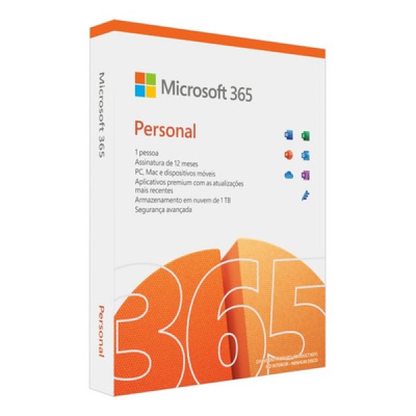 Encontraproduto.com.br - Microsoft 365 Personal, 1 Usuário com 1TB na Nuvem - QQ2-01386