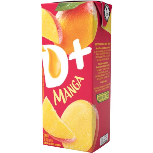 Encontraproduto.com.br - Refresco Líquido D + Manga TP com 200ml