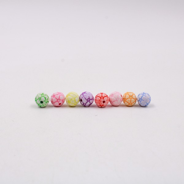Encontraproduto.com.br - ENTREMEIO BOLA DE FUTEBOL 10MM EM ACRILICO COM 50GR