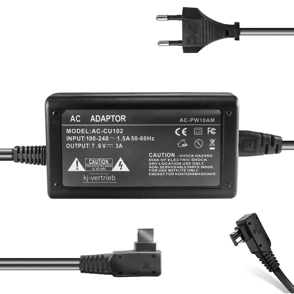 Encontraproduto.com.br - Adaptador AC AC-PW10AM para Câmeras Sony DSLR Alpha Selecionadas (Bivolt)