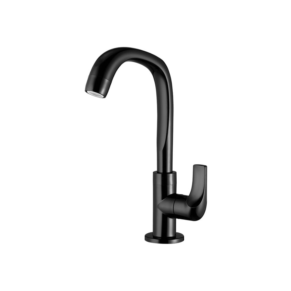 Encontraproduto.com.br - Torneira Para Banheiro Mesa 1195 F61 Preto Lorenzetti
