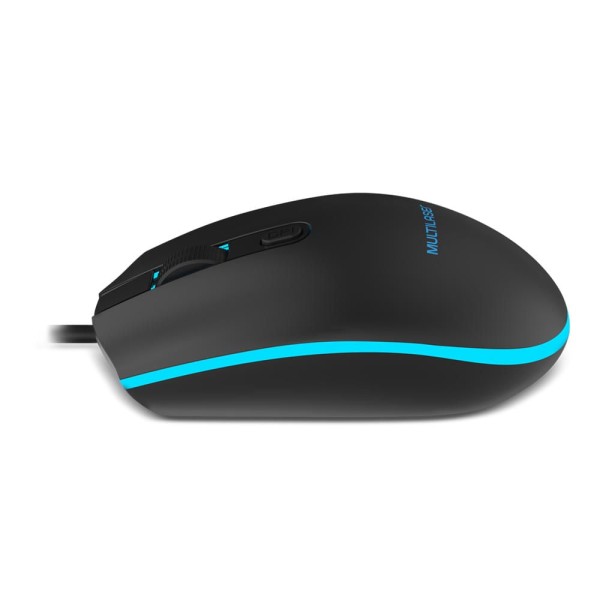Encontraproduto.com.br - Mouse Gamer 2400DPI Led 7 Cores Preto - Multilaser - MO298X [Reembalado]