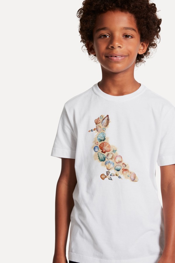 Encontraproduto.com.br - Camiseta Mini Pp Conchas