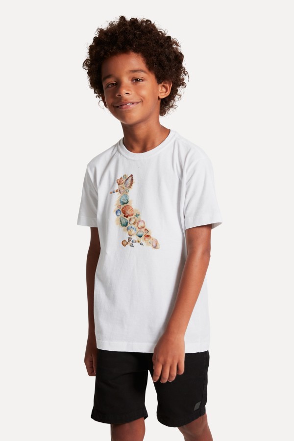 Encontraproduto.com.br - Camiseta Mini Pp Conchas