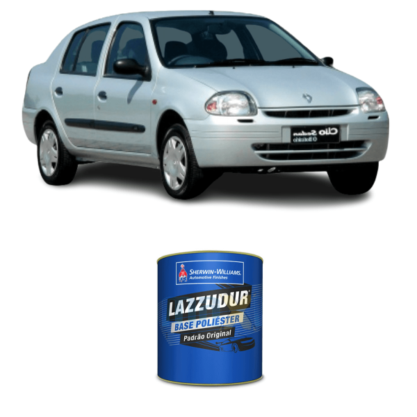 Encontraproduto.com.br - Tinta Poliéster - Prata Boreal Met Renault 0,9L