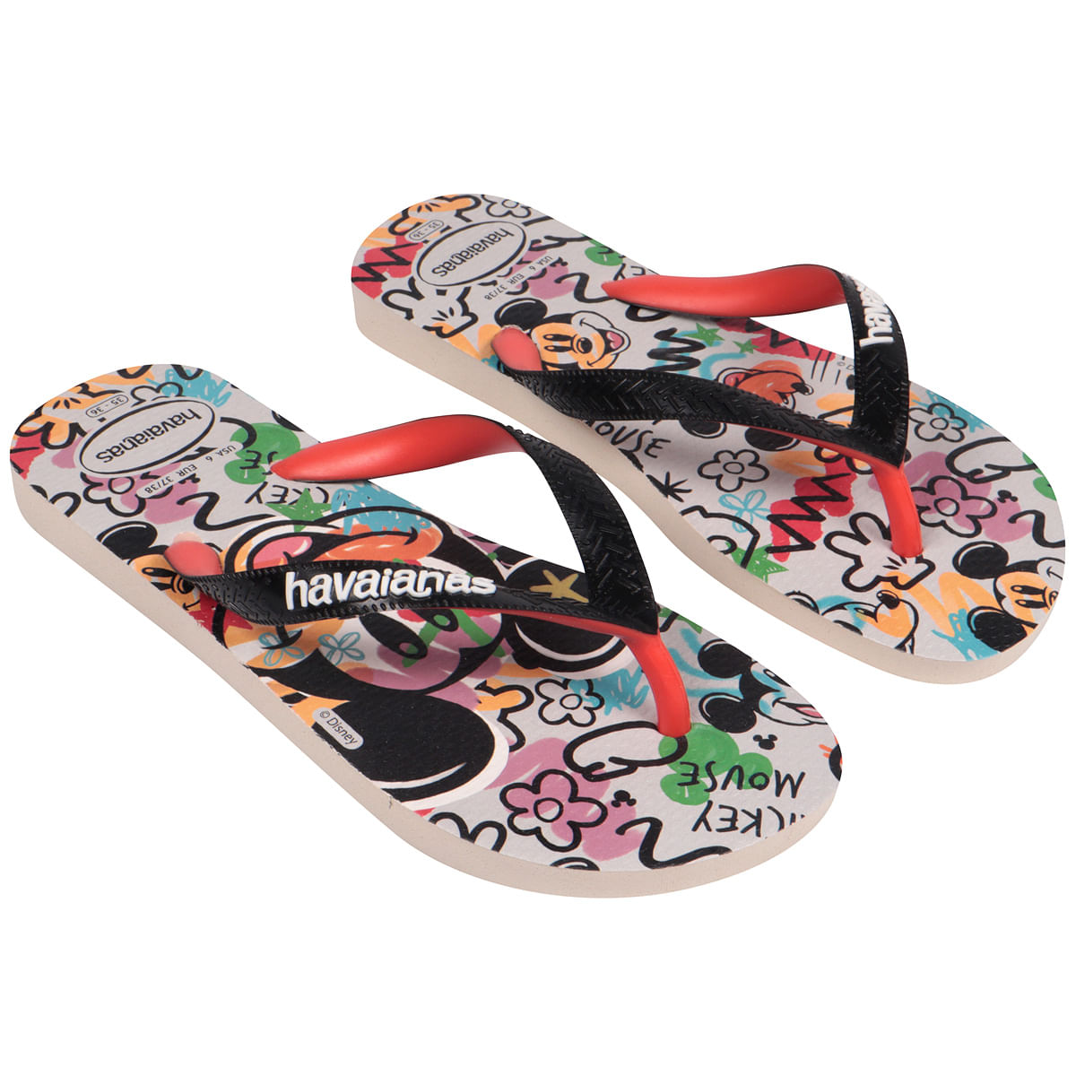 Chinelo Disney Estampado Azul - HAVAIANAS