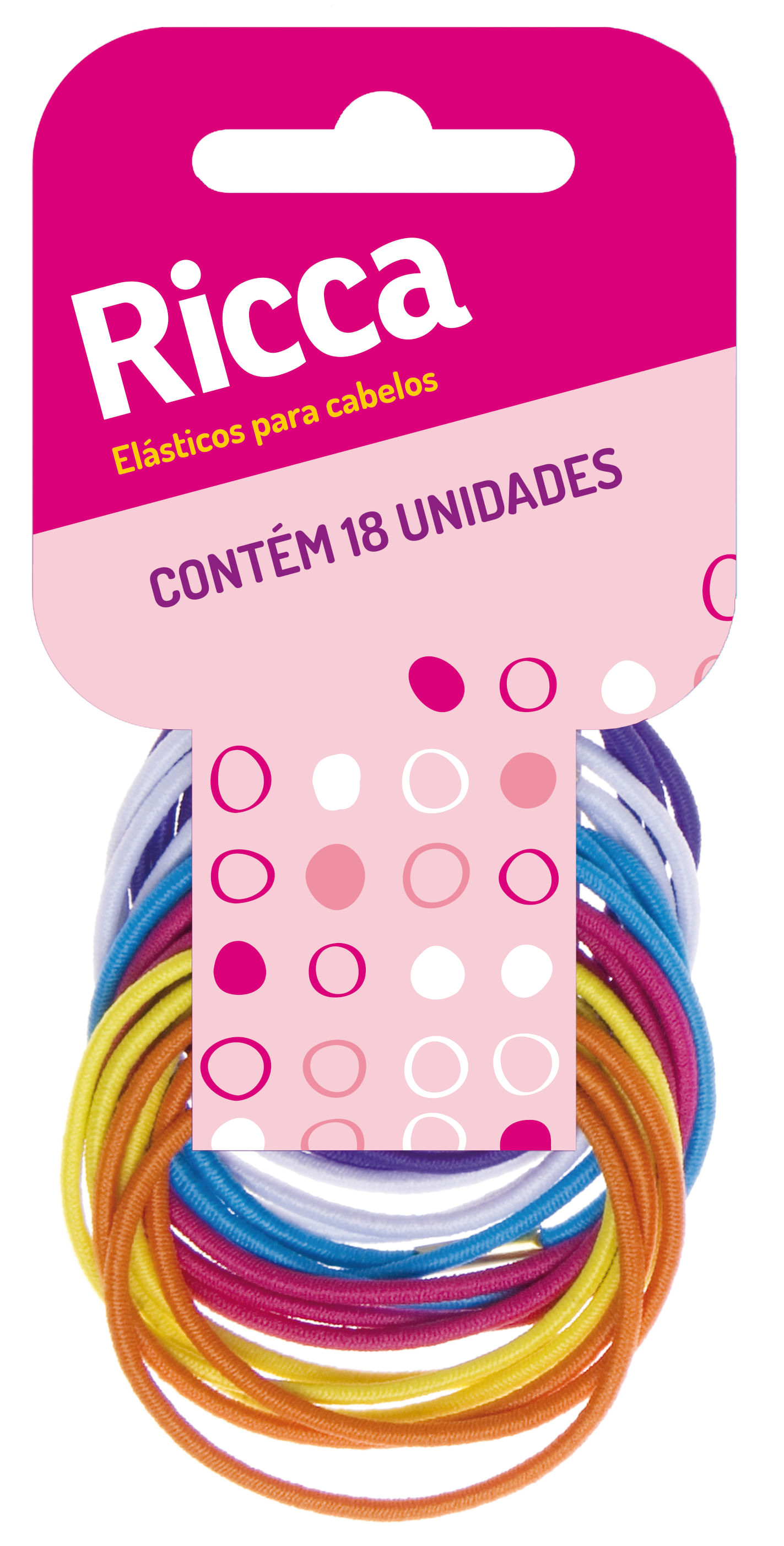 Elásticos para Cabelo Sortidos Ricca