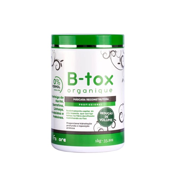 Encontraproduto.com.br - Máscara Fattore B-Tox Organique - 1kg