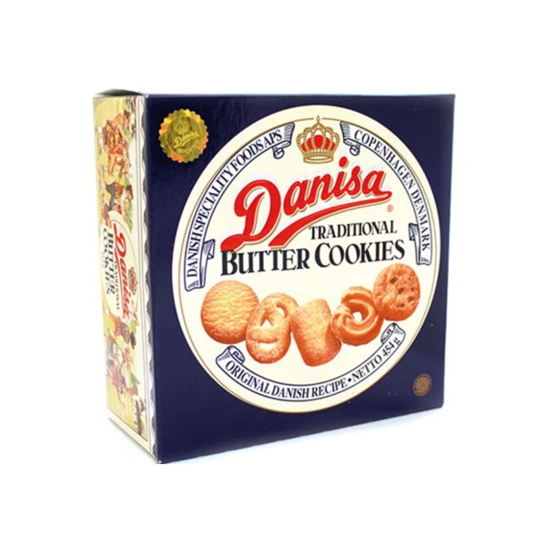Biscoito Importado Danisa Amanteigado Baunilha 454g