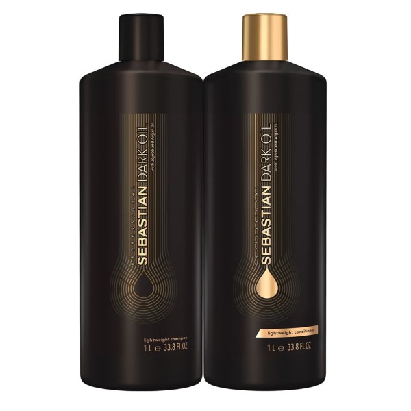 Encontraproduto.com.br - Kit Shampoo E Condicionador Sebastian Dark Oil Salão