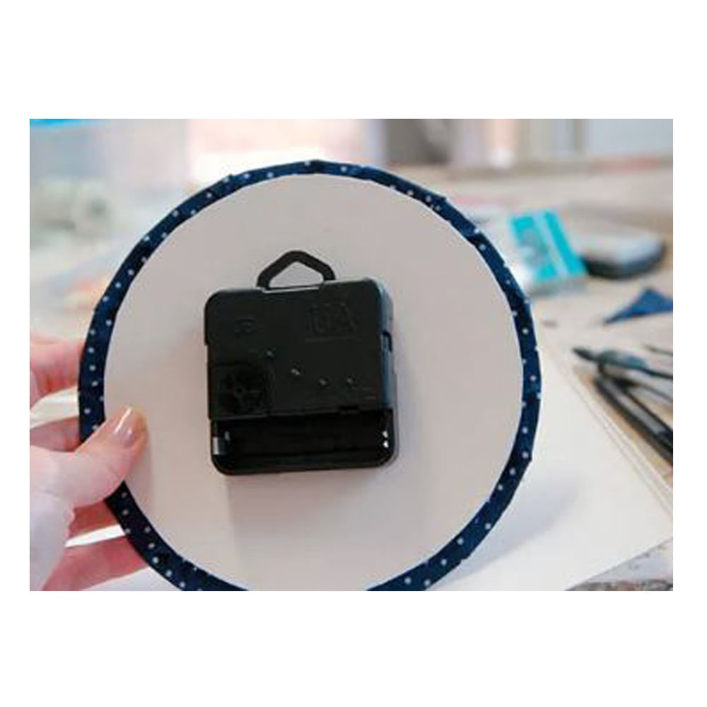 Encontraproduto.com.br - Máquina de Relógio Quartz Eixo 16,5 com Alça e Eixo de 7,7 mm