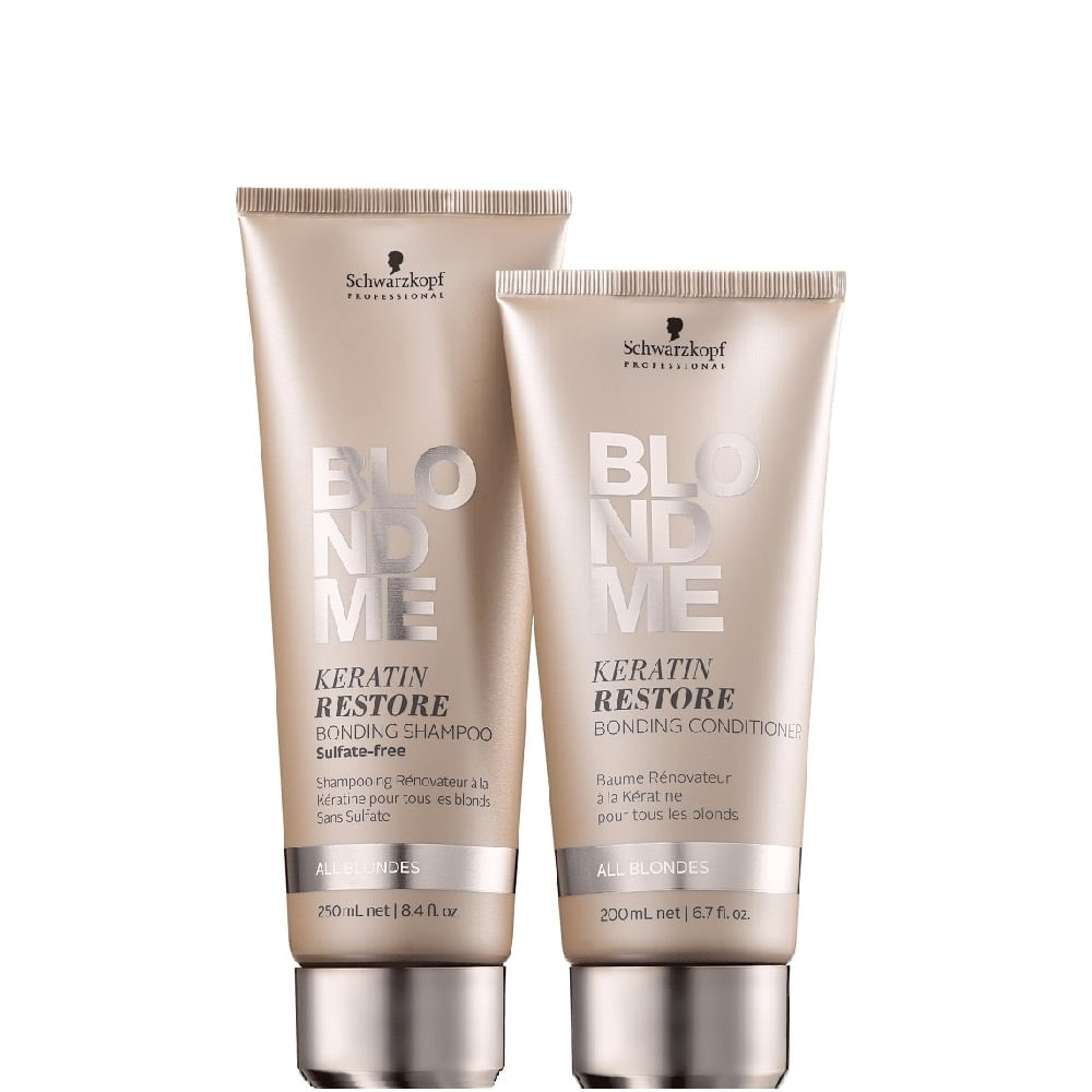 Kit Shampoo E Condicionador Schwarzkopf Blondme Home Care