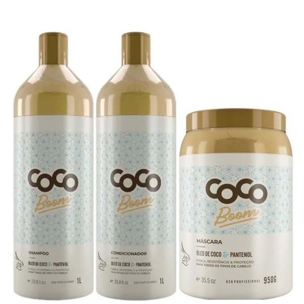 Encontraproduto.com.br - Kit Tratamento Zap Coco Boom Profissional